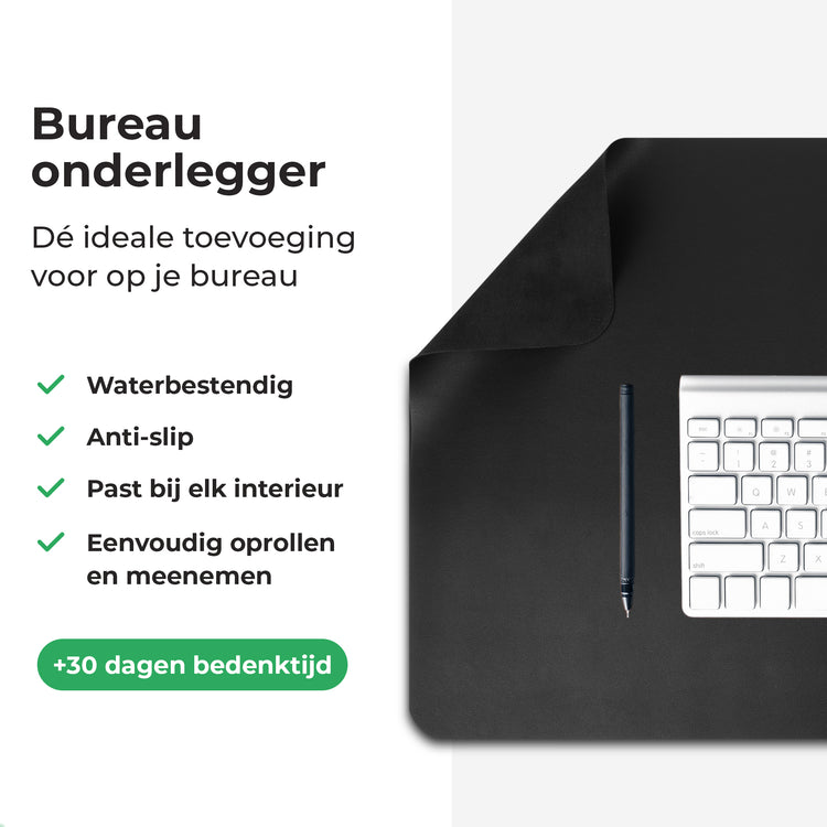 Lederen bureau onderlegger