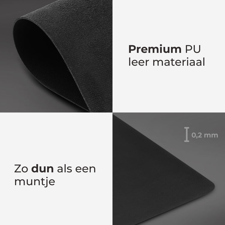 Lederen bureau onderlegger