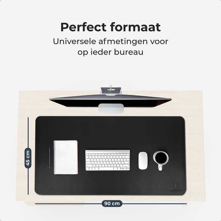 Lederen bureau onderlegger
