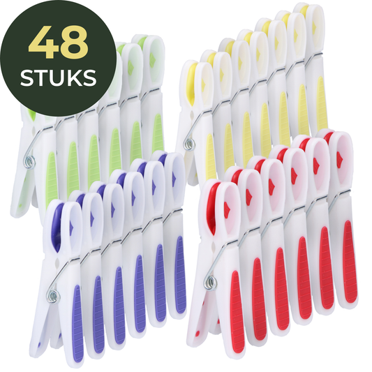 Wasknijpers 48 Stuks