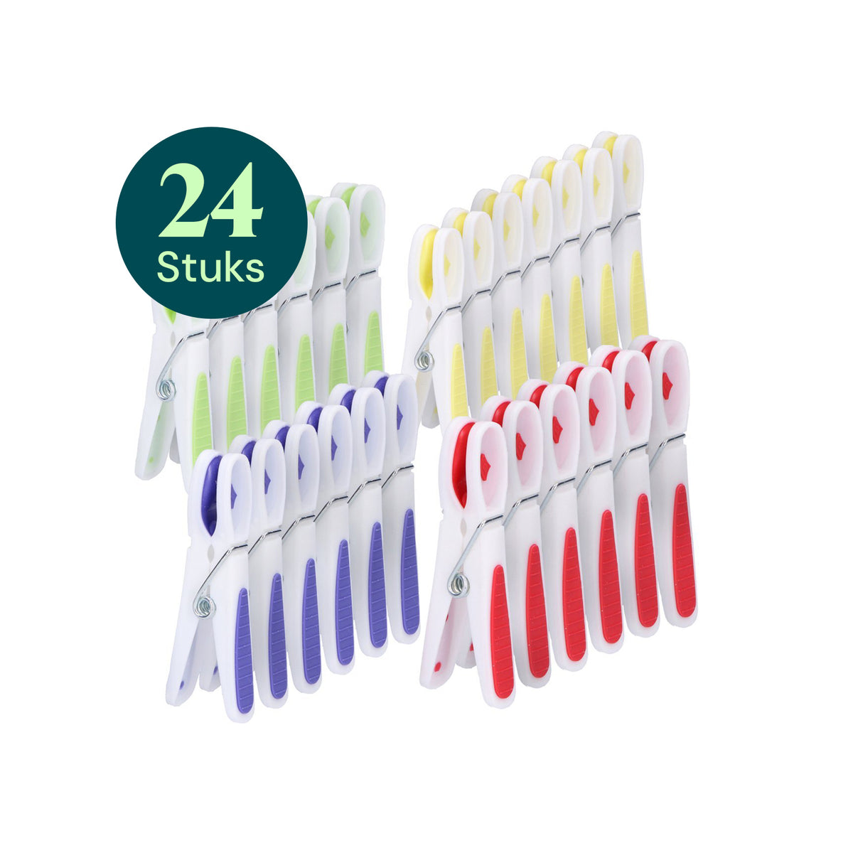 4 kleuren – Gandria wasknijpers