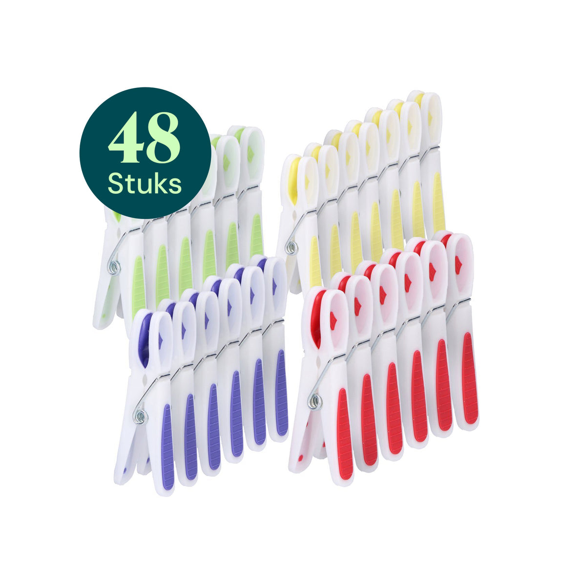 4 kleuren – Gandria wasknijpers