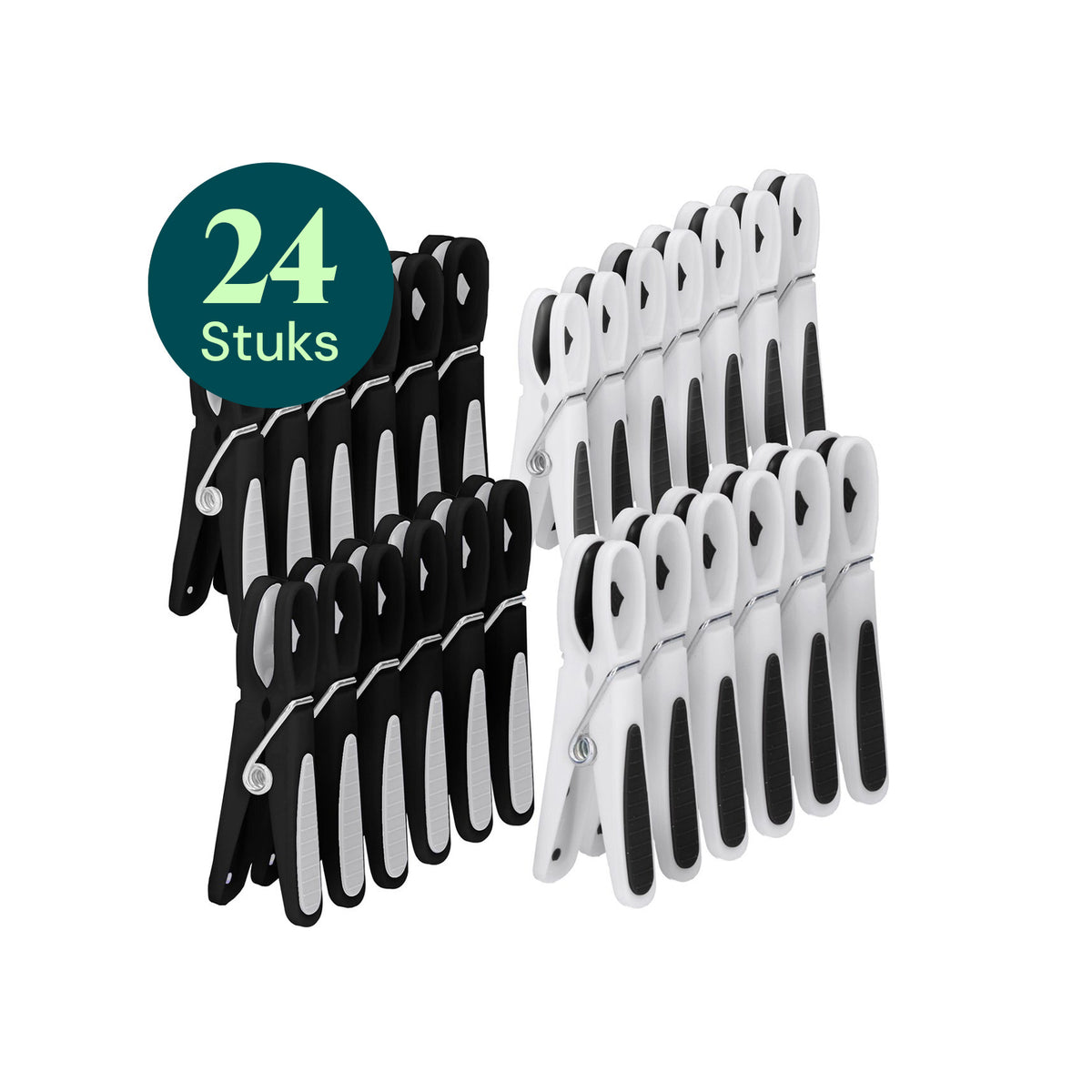 Zwart / wit – Gandria wasknijpers